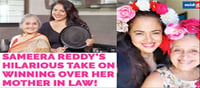 Sameera Reddy’s bond with her Mother in Law was good